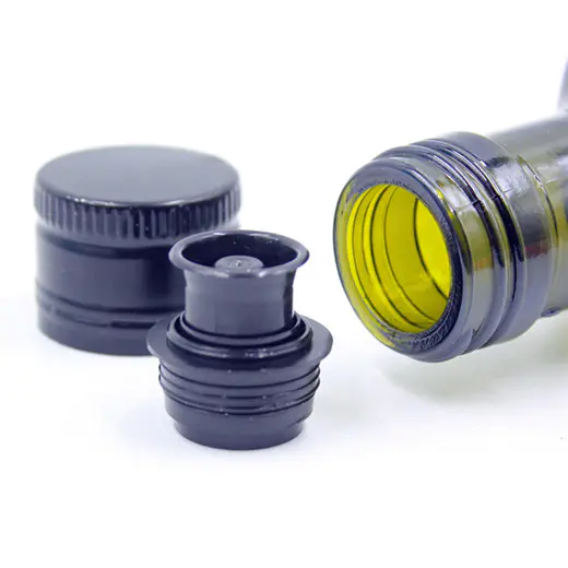 Olive oil bottle metal cap