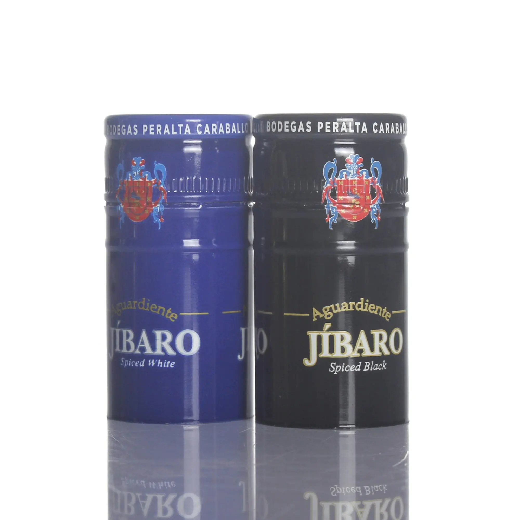 Aluminum wine screw cap with tear strip for wine with printing 